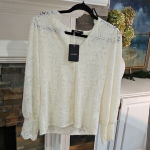 White Lace Cardigan